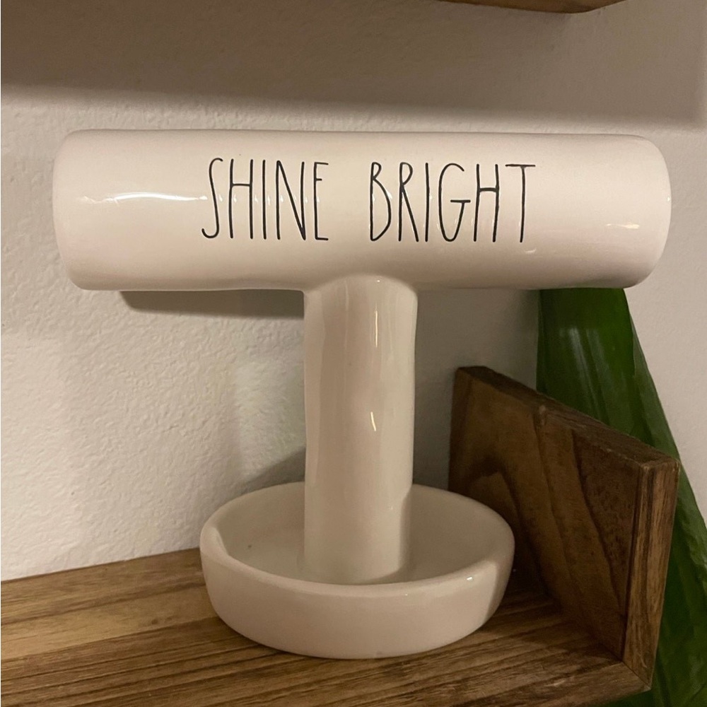 rae dunn ‘shine bright’ bracelet / trinket holder